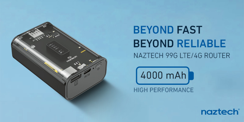 مودم روتر 4G LTE بی سیم قابل حمل نزتک مدل NZT-99G - تصویر 2