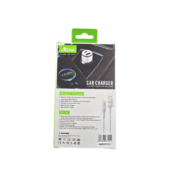 شارژر فندکی الیسون مدلA623 - تصویر 2