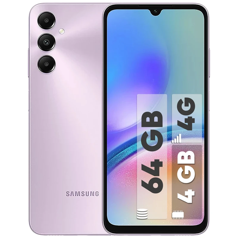 گوشی سامسونگ Galaxy A05s دو سیمکارت 64 گیگابایت با رم 4 گیگابایت